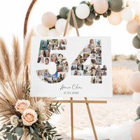 54 Birthday Photo Collage