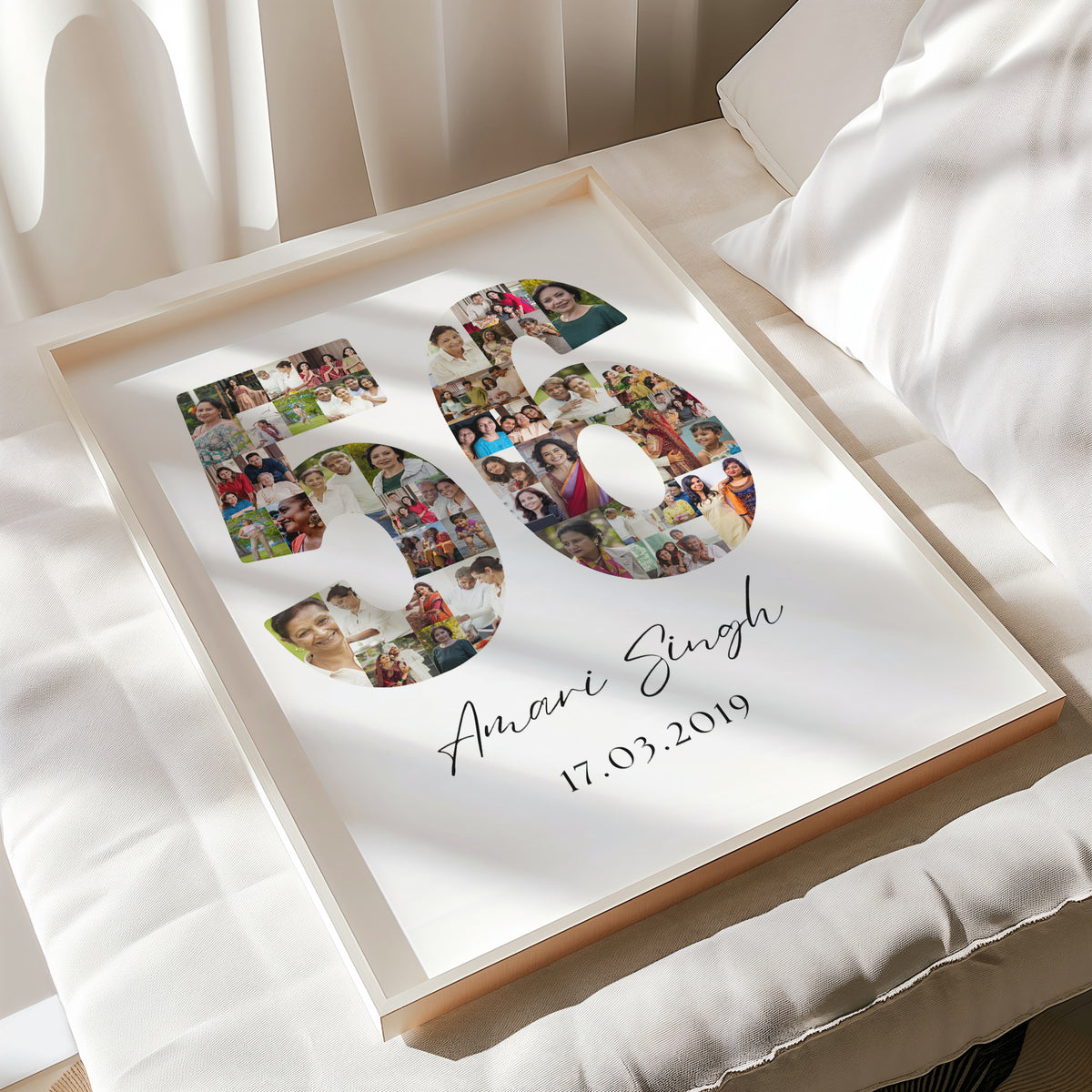 56 Birthday Photo Collage