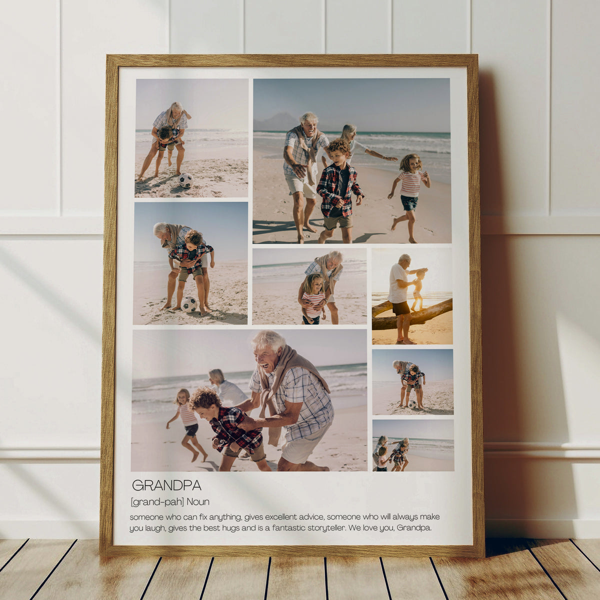 Grandpa Noun - Photo Collage