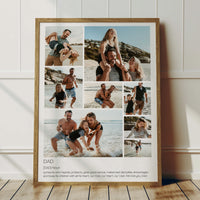 Dad Noun - Photo Collage