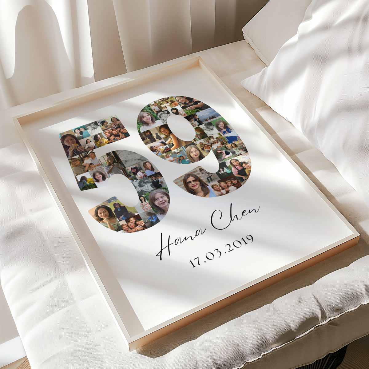 59 Birthday Photo Collage