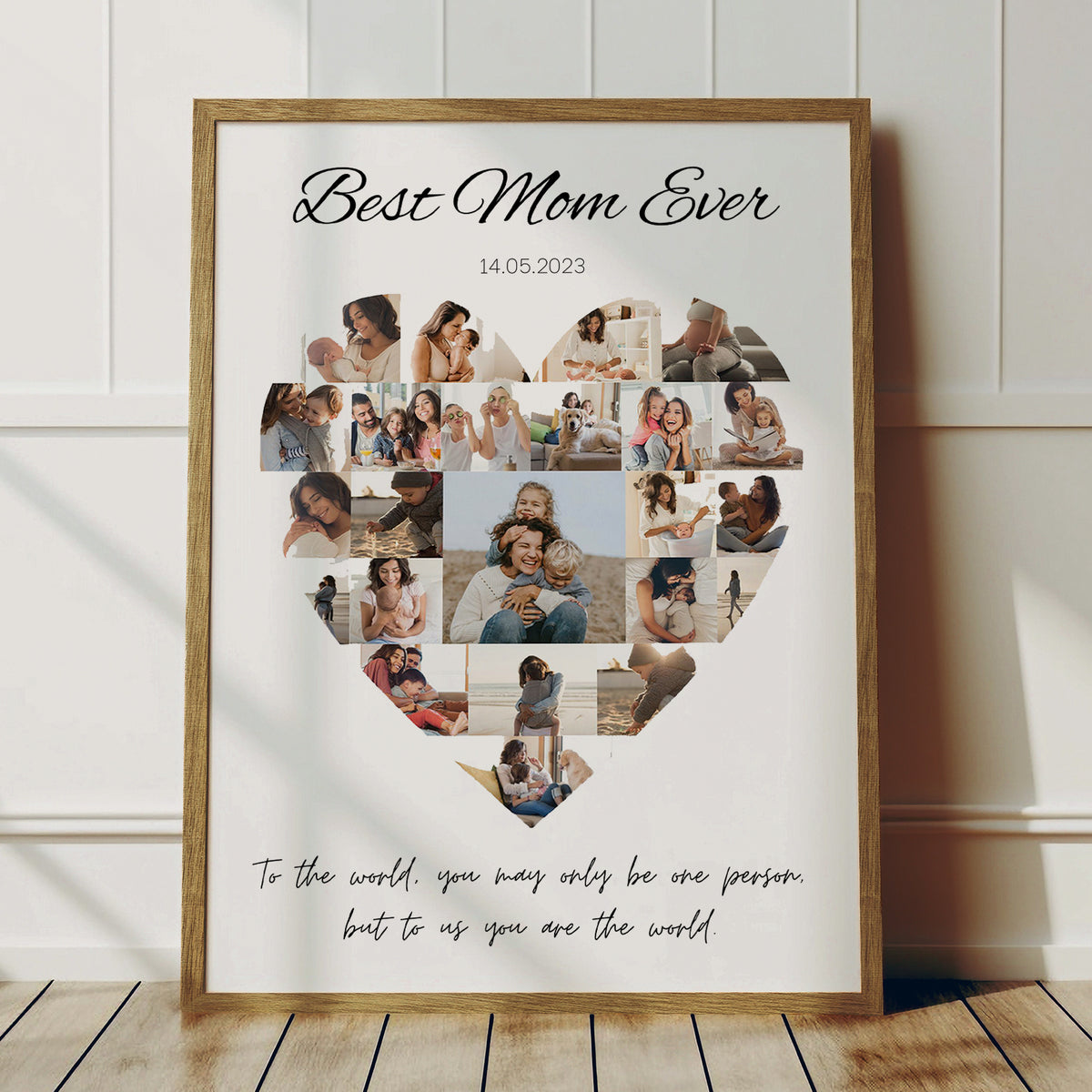 Best Mom Ever - Photo Collage