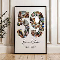 59 Birthday Photo Collage