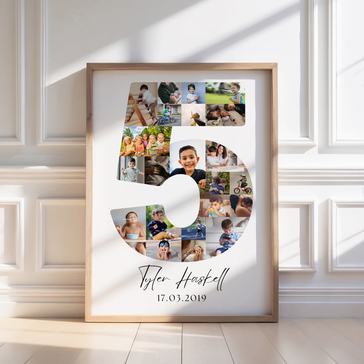 5 Birthday Photo Collage
