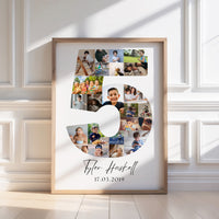 5 Birthday Photo Collage
