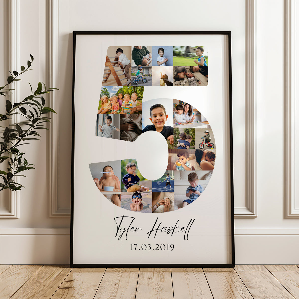 5 Birthday Photo Collage