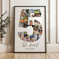 5 Birthday Photo Collage