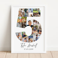 5 Birthday Photo Collage
