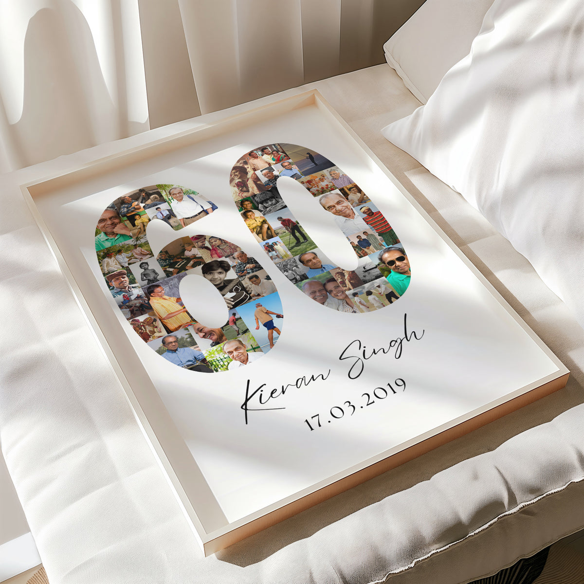 60 Birthday Photo Collage