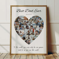 Best Dad Ever - Photo Collage