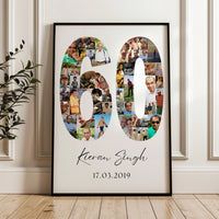 60 Birthday Photo Collage