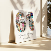 61 Birthday Photo Collage