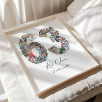 63 Birthday Photo Collage