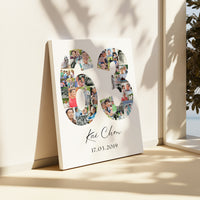 63 Birthday Photo Collage