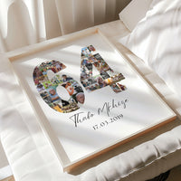 64 Birthday Photo Collage
