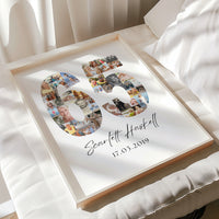 65 Birthday Photo Collage