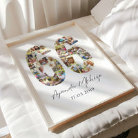 66 Birthday Photo Collage