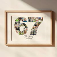 67 Birthday Photo Collage