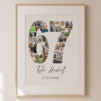 67 Birthday Photo Collage