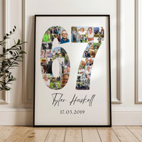 67 Birthday Photo Collage