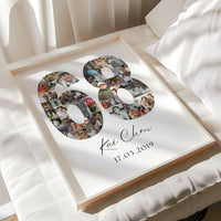 68 Birthday Photo Collage
