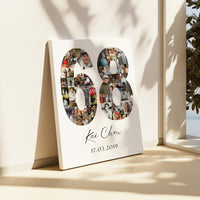 68 Birthday Photo Collage