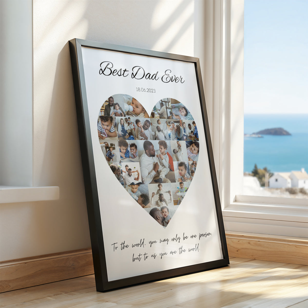 Best Dad Ever - Photo Collage