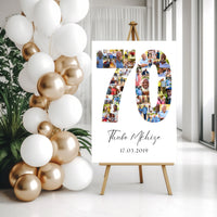 70 Birthday Photo Collage