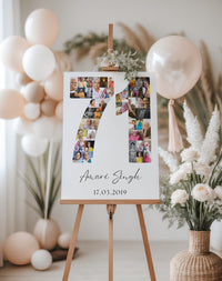 71 Birthday Photo Collage