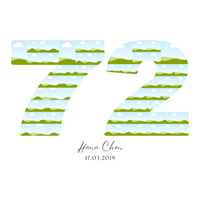 72 Birthday Photo Collage