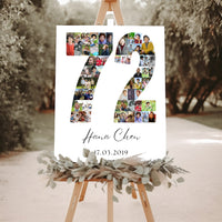 72 Birthday Photo Collage