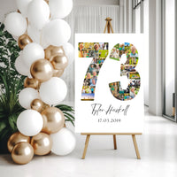 73 Birthday Photo Collage
