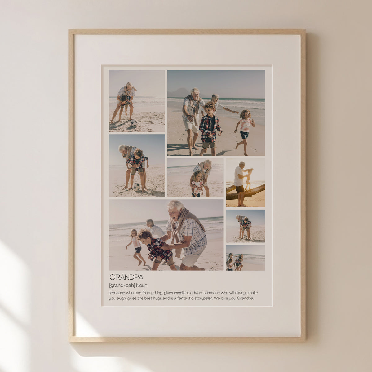 Grandpa Noun - Photo Collage