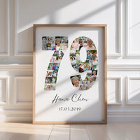79 Birthday Photo Collage