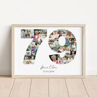 79 Birthday Photo Collage