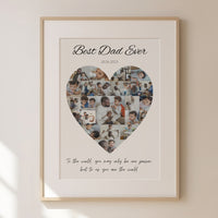 Best Dad Ever - Photo Collage