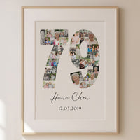 79 Birthday Photo Collage
