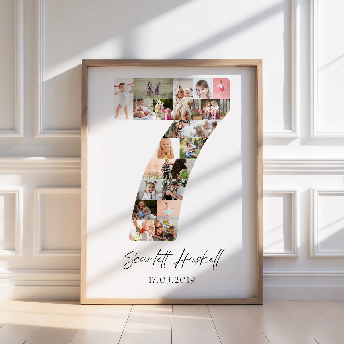 7 Birthday Photo Collage