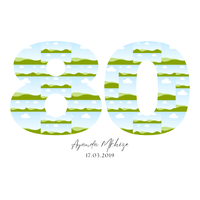 80 Birthday Photo Collage