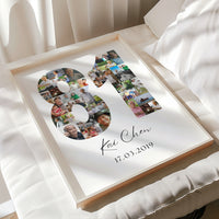 81 Birthday Photo Collage