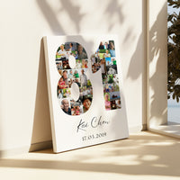 81 Birthday Photo Collage
