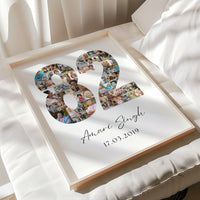 82 Birthday Photo Collage