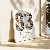 83 Birthday Photo Collage