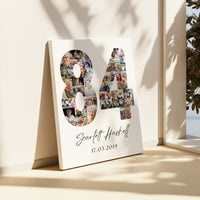 84 Birthday Photo Collage