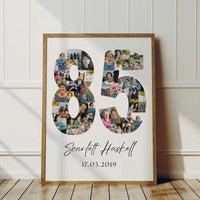 85 Birthday Photo Collage