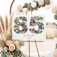 85 Birthday Photo Collage