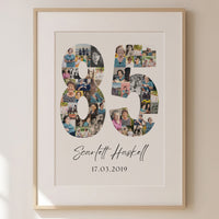 85 Birthday Photo Collage