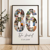 86 Birthday Photo Collage