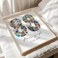 88 Birthday Photo Collage