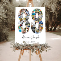 88 Birthday Photo Collage